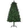 Árbol De Navidad Artificial De Acero Pvc Homcom Ø75x150 Cm-verde