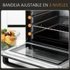 Horno Eléctrico Sobremesa 32l 1600w Con 3 Modos De Calor Homcom