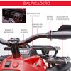 Quad Eléctrico Niños +3 Años 12v Con Faros Música Rojo Homcom