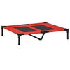 Cama Para Perros De Tela Oxford Metal 91,5x76,2x18 Cm-pawhut.rojo