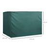 Funda Protectora Para Columpio De Pe 215x155x150 Cm-outsunny.verde