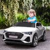 Coche Eléctrico Para Niños Audi E-tron 12v Velocidad 3-5 Km/h Homcom