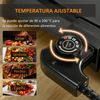 Plancha De Asar Eléctrica Cocina 1600w Temperatura Regulable Homcom