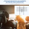 Separador De Coche Perros De Acero Abs Pvc 135x120 Cm-pawhut.negro