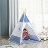 Tienda De Campaña Para Niños Tipi Infantil De Exterior Blanco Homcom con  Ofertas en Carrefour