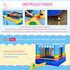 Castillo Hinchable Con Cama De Salto Y Piscina Multicolor Outsunny