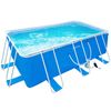 Piscina Desmontable Tubular De Acero Pvc 340x215x80 Cm-outsunny.gris con  Ofertas en Carrefour