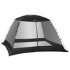 Carpa Con 4 Mosquiteras De Tafetán Malla Fibra 3x3x2m-outsunny.negro