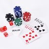 Maletín De Poker Homcom Aluminio Ps, 29,5x20,5x6,5 Cm, Multicolor