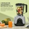 Procesador De Alimentos 650w Bol 1l Vaso 1,25l Pantalla Led Homcom