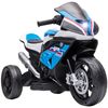 Moto Eléctrica Bmw Hp4 Para Niños +18 Meses 6v Con Música Azul Homcom