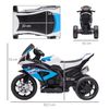 Moto Eléctrica Bmw Hp4 Para Niños +18 Meses 6v Con Música Azul Homcom