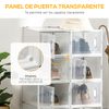 Cajas De Zapatos De Plástico Homcom 28x36x21 Cm-transparente con Ofertas en  Carrefour