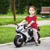 Moto Eléctrica Con Licencia Honda Para Niños 3-5 Años Blanco Homcom