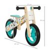 Bicicleta Sin Pedales Para Niños De 3-6 Años Turquesa Aiyaplay