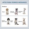 Comedero Perros De Tablero Multicapa Acero 60x30x18,5cm-pawhut. Roble