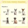 Caseta Para Perros De Madera De Abeto 97x72x65 Cm-pawhut. Gris