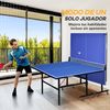 Mesa De Ping Pong Plegable Sportnow Tablero Smc Acero, 274x152,5x76cm