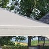 Cubierta Protectora Para Gazebo Outsunny Pvc 3x3 M Transparente