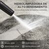 Hidrolimpiadora 1600w Durhand Pp Cobre Aluminio 35x28x65 Cm Azul