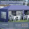 Carpa Plegable Outsunny De Tela Oxford Acero 585x295x270 Cm Azul