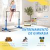 Barra De Gimnasia Para Niños De +3 Años Altura Ajustable Azul Homcom