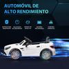 Coche Eléctrico Mercedes Slc 300 Para Niño 3-6 Años Blanco Aiyaplay