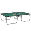 Mesa De Ping Pong Plegable Sportnow Mdf Acero 274x152,5x76 Cm Verde