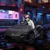 Coche Eléctrico 12v Para Niños Mclaren Mando A Distancia Negro Homcom