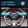 Coche Eléctrico Infantil Autorización Bmw I4 Con Música Blanco Homcom