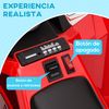 Quad Eléctrico Para Niños De 18-36 Meses Con Remolque Rojo Homcom