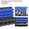 Organizador De Herramientas De Pared De Pp Durhand 63x18x37,5cm Multi