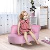 Sillón Infantil Sillón Para Niños De 3-5 Años Carga 50 Kg Rosa Homcom