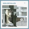 Árbol Para Gatos De Madera Poliéster Ø60x225-255 Cm-pawhut.gris