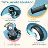 Triciclo Para Niños De 2 A 5 Años Con Cesta Timbre Azul Aiyaplay