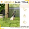 Parque Para Perros De Metal 76x61 Cm-pawhut. Negro