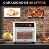 Horno Eléctrico De Sobremesa De 13l 1200w Con 12 Modos Homcom