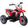 Moto Eléctrica Infantil Con Licencia Honda Crf450rl Rojo Homcom