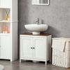 Conjunto 1 Columna De Baño+1 Mueble Para Debajo Del Lavabo-kleankin