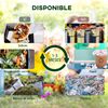 Compostador Giratorio 130l Outsunny Pp Acero 67x60x77 Cm Negro