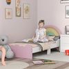 Cama Para Niños De 3-6 Años En Forma De Arcoíris Rosa Zonekiz