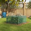 Jaula De Cultivo De Hdpe Acero 125x125x62,5 Cm-outsunny. Verde