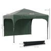 Carpa Plegable Outsunny De Tela Oxford Acero 300x300x265 Cm Verde