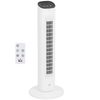 Ventilador De Torre 50w Con Control Remoto 3 Velocidades Homcom