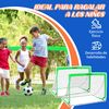 Juego De 2 Porterías De Fútbol Para Niños Plegables Verde Sportnow