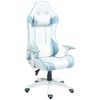 Silla Gamer Reclinable De Plástico Espuma Homcom 67x60x120-128cm Azul