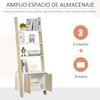 Conjunto 1 Mueble De Tv+1 Aparador Auxiliar+1 Estantería Homcom