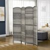 Separador De Ambientes De Polipropileno Homcom 180x1,7x180 Cm Gris