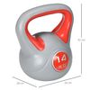 Pesa Rusa 14 Kg Sportnow Pu Arena, 26x18x32 Cm, Rojo Y Gris