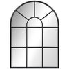 Espejo Decorativo De Pared De Metal Vidrio Homcom 50x2x70 Cm-negro